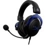 HP HyperX Cloud Headset Bedraad Hoofdband Gamen Zwart, Blauw (4P5H9AM#ABB) thumbnail