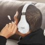 HyperX Cloud Stinger Core - draadloze gamingheadset (wit-blauw) - PS5-PS4 (4P5J1AA) thumbnail
