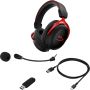 HyperX Cloud II Wireless - gamingheadset (zwart-rood) (4P5K4AA) thumbnail