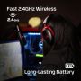HyperX Cloud II Wireless - gamingheadset (zwart-rood) (4P5K4AA) thumbnail