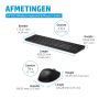HP 655 draadloos toetsenbord en muis combo (4R009AA#ABB) thumbnail