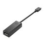 HP USB-C-zu-DP-Adapter USB grafische adapter Zwart (4SH08AA) thumbnail