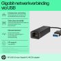 HP USB 3.0-naar-Gigabit RJ45-adapter G2 (4Z7Z7AA) thumbnail