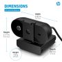 HP 320 FHD-webcam (53X26AA#ABB) thumbnail