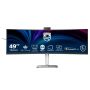 Philips 49B2U6900CH/00 computer monitor 124 cm (48.8") 5120 x 1440 Pixels Dual QHD LCD Zwart (49B2U6900CH/00) thumbnail