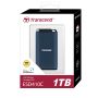 Transcend TS1TESD410C ESD410C External SSD, 1 TB, USB 20Gbps, Type C, 2000 MB/s (TS1TESD410C) thumbnail