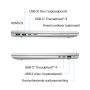 HP Elite c640 G3 i5-1245U Chromebook 35,6 cm (14") Touchscreen Full HD Intel® Core™ i5 8 GB LPDDR4x-SDRAM 256 GB SSD Wi-Fi 6 (802.11ax) ChromeOS Zilver (5Q7L4EA#ABH) thumbnail