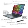 HP Elite Dragonfly Chromebook i7-1255U 34,3 cm (13.5") Touchscreen WUXGA+ Intel® Core™ i7 16 GB LPDDR4x-SDRAM 256 GB SSD Wi-Fi 6 (802.11ax) ChromeOS Grijs (5Q7L8EA#ABH) thumbnail