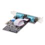 StarTech 2-Port Seriële PCIe Kaart (2S232422485-PC-CARD) thumbnail