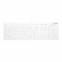 CHERRY AK-C8112 toetsenbord USB QWERTY Duits Wit (AK-C8112-US-W/DE) thumbnail