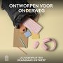 Logitech Pebble Keys 2 K380s toetsenbord RF-draadloos + Bluetooth QWERTY US International Roze (920-011853) thumbnail