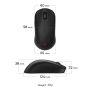 ZOWIE U2 muis Gamen Ambidextrous RF Draadloos Optisch 3200 DPI (9H.N4KBE.A2E) thumbnail