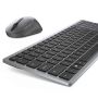 DELL KM7120W toetsenbord Inclusief muis Kantoor RF-draadloos + Bluetooth QWERTY Scandinavisch Grijs, Titanium (580-AIWK) thumbnail