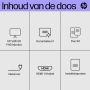 HP V24i G5 60,5 cm (23.8") 1920 x 1080 Pixels Full HD Zwart (65P58AA#ABB) thumbnail