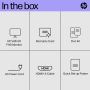 HP V24i G5 60,5 cm (23.8") 1920 x 1080 Pixels Full HD Zwart (65P58AA#ABB) thumbnail