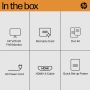 HP V27i G5 68,6 cm (27") 1920 x 1080 Pixels Full HD Zwart (65P64AA#ABB) thumbnail