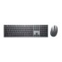 DELL KM7321W toetsenbord Inclusief muis RF-draadloos + Bluetooth QWERTY Scandinavisch Grijs, Titanium (KM7321WGY-NOR) thumbnail