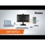 iiyama G-MASTER RED EAGLE CURVED computer monitor 113 cm (44.5") 5120 x 1440 Pixels Dual QHD LED Zwart (GCB4580DQSN-B1) thumbnail