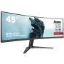 iiyama G-MASTER RED EAGLE CURVED computer monitor 113 cm (44.5") 5120 x 1440 Pixels Dual QHD LED Zwart (GCB4580DQSN-B1) thumbnail