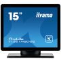 iiyama ProLite T1521MSC-B2 computer monitor 38,1 cm (15") 1024 x 768 Pixels XGA LED Touchscreen Tafelblad Zwart (T1521MSC-B2) thumbnail