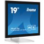 iiyama ProLite T1932MSC-W1SAG computer monitor 48,3 cm (19") 1280 x 1024 Pixels Full HD LED Touchscreen Tafelblad Wit (T1932MSC-W1SAG) thumbnail