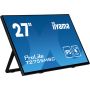 iiyama ProLite T2755MSC-B1 computer monitor 68,6 cm (27") 1920 x 1080 Pixels Full HD LED Touchscreen Tafelblad Zwart (T2755MSC-B1) thumbnail