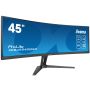 iiyama G-MASTER 45"LCD Curved Bus. UWQHD computer monitor 114,3 cm (45") 5120 x 1440 Pixels Dual QHD LED Zwart (XCB4594DQSN-B1) thumbnail