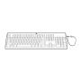 Hewlett Packard Enterprise 672097-353 toetsenbord Inclusief muis USB QWERTY Zwart (672097-353) thumbnail