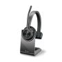HP Poly Voyager 4310 UC mono headset + BT700 USB-A-adapter + oplaadstandaard thumbnail