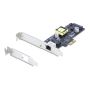 StarTech.com 1-Port 2.5Gbps NBASE-T PoE PCIe Netwerkkaart, Intel I225-V, 802.3af/at PoE+ Multi-Gigabit NIC, PCI Express Server LAN Kaart, SATA Powered Desktop Ethernet Interface, Windows, Linux, VMware ESXI Ondersteuning (PR12GIP-NETWORK-CARD) thumbnail