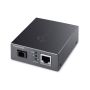 TP-Link TL-FC311B-20 netwerk media converter 1000 Mbit/s Single-mode Zwart (FC311B-20) thumbnail