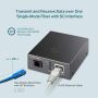 TP-Link TL-FC311B-20 netwerk media converter 1000 Mbit/s Single-mode Zwart (FC311B-20) thumbnail
