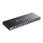 TP-Link Omada SG2016P netwerk-switch Managed L2/L2+ Gigabit Ethernet (10/100/1000) Power over Ethernet (PoE) Zwart (SG2016P) thumbnail