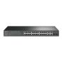 TP-Link T1500-28PCT Managed L2 Fast Ethernet (10/100) Power over Ethernet (PoE) 1U Zwart (SL2428P) thumbnail
