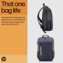 HP Travel 15,6 Laptop Backpack, 18 liter, Iron Grey (6B8U6AA) thumbnail