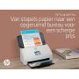 HP Scanjet Pro N4000 snw1 Sheet-feed Scanner Paginascanner 600 x 600 DPI A4 Zwart, Wit (6FW08A) thumbnail
