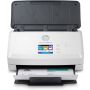 HP Scanjet Pro N4000 snw1 Sheet-feed Scanner Paginascanner 600 x 600 DPI A4 Zwart, Wit (6FW08A) thumbnail
