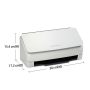 HP Scanjet Pro N4000 snw1 Sheet-feed Scanner Paginascanner 600 x 600 DPI A4 Zwart, Wit (6FW08A) thumbnail