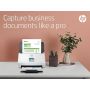 HP Scanjet Pro N4000 snw1 Sheet-feed Scanner Paginascanner 600 x 600 DPI A4 Zwart, Wit (6FW08A) thumbnail
