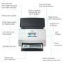 HP Scanjet Enterprise Flow N7000 Paginascanner 600 x 600 DPI A4 Wit (6FW10A) thumbnail