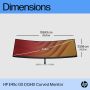 HP E45c G5 113 cm (44.5") 5120 x 1440 Pixels DQHD Zwart (6N4C1AA#ABB) thumbnail