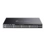 TP-Link Omada SG6654XHP netwerk-switch Managed L3 Gigabit Ethernet (10/100/1000) Power over Ethernet (PoE) 1U Zwart (SG6654XHP) thumbnail