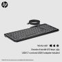 HP 400 backlit toetsenbord met kabel (7N7C2AA#ABB) thumbnail