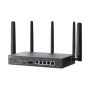 TP-Link Omada ER706W-4G draadloze router Gigabit Ethernet Dual-band (2.4 GHz / 5 GHz) Zwart (ER706W-4G) thumbnail