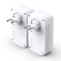 TP-Link TL-PA8030P KIT PowerLine-netwerkadapter 1200 Mbit/s Ethernet LAN Wit 2 stuk(s) (PA8030P KIT) thumbnail