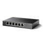 TP-Link TL-SF1006P netwerk-switch Unmanaged Fast Ethernet (10/100) Power over Ethernet (PoE) Zwart (SF1006P) thumbnail