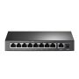 TP-Link TL-SF1009P netwerk-switch Unmanaged Fast Ethernet (10/100) Power over Ethernet (PoE) Zwart (SF1009P) thumbnail