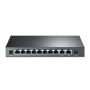 TP-Link TL-SG1210MP netwerk-switch Unmanaged Gigabit Ethernet (10/100/1000) Power over Ethernet (PoE) Zwart (SG1210MP) thumbnail