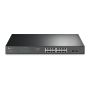 TP-Link TL-SG1218MPE Managed L2 Gigabit Ethernet (10/100/1000) Power over Ethernet (PoE) 1U Zwart (SG1218MPE) thumbnail