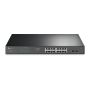 TP-Link TL-SG1218MPE Managed L2 Gigabit Ethernet (10/100/1000) Power over Ethernet (PoE) 1U Zwart (SG1218MPE) thumbnail